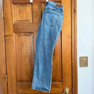 Wrangler High Rise Rodeo Straight Crop Jeans